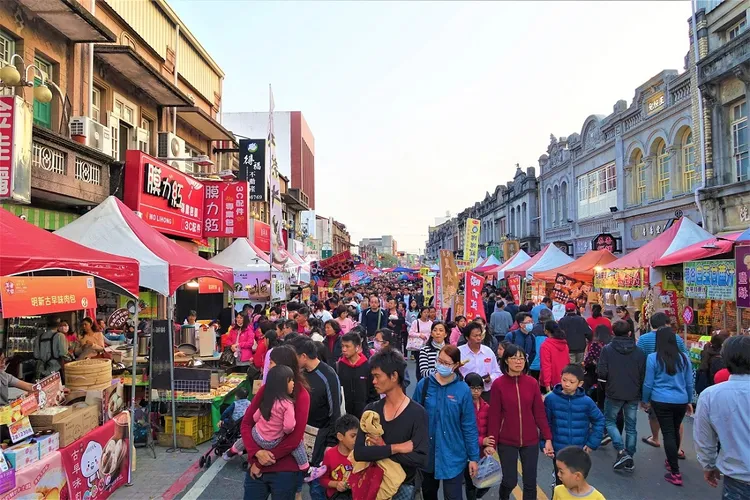 新化年貨大街。觀旅局提供