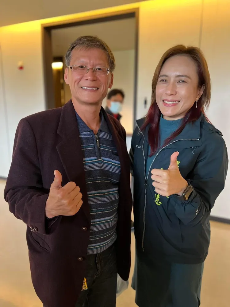 她為人親民，受到不少人讚許。王志弘攝