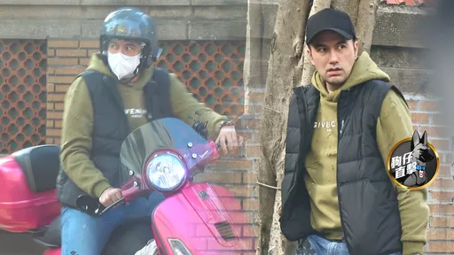 狗仔直擊|41歲黃志瑋現在長這樣 飆30萬小粉紅一路違規