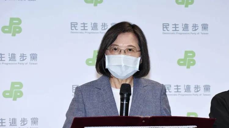 總統蔡英文。資料畫面