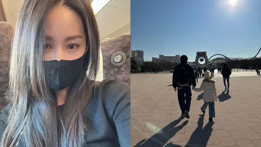 曾愷玹遊大阪環球影城「眼神死」 幸好有雙寶讓她每天都水水