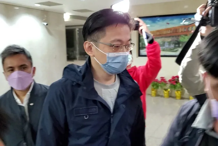 涉嫌配合炒股的王士銘。呂志明攝