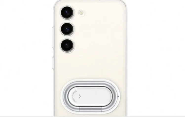 三星S23系列保護殼。照片來源爆料達人 evleaks