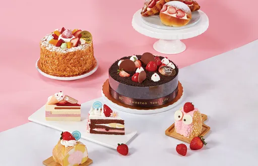 冬季甜點新品開吃 草莓牛奶糖蛋糕、草莓精靈38元起