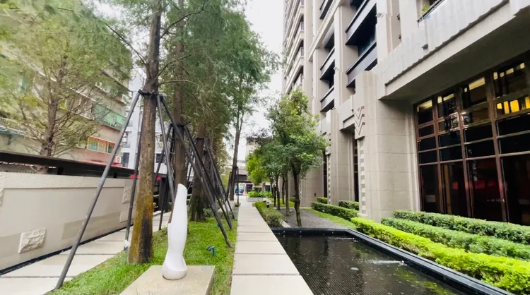 落雨松森林在一年四季呈現不同生態景致。林佩萱攝