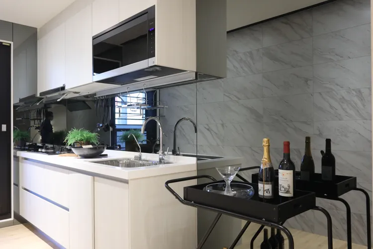 禾蓮心家園樣品屋格局。鄭孟晃攝