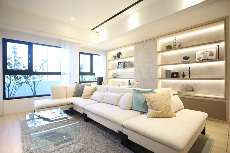 禾蓮心家園主打耐震結構安全。鄭孟晃攝