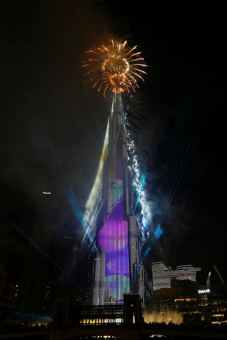 哈里發塔是全球最高建築。路透社