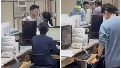 我的安全帽咧!高雄男大鬧急診室 嗆護理師「不見誰負責?」