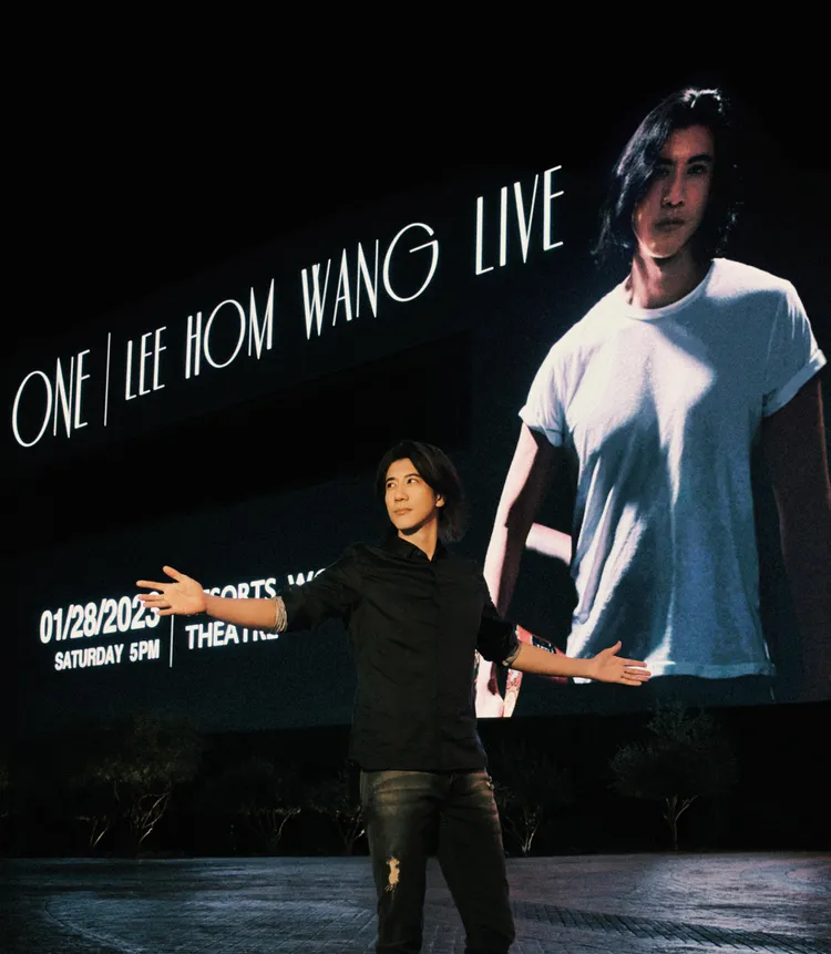 王力宏賭城開唱登上微博熱搜。寬魚國際提供