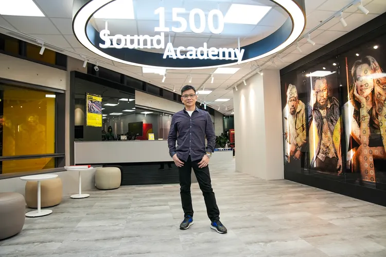 陳子鴻大師開講。1500聲量音創學院提供