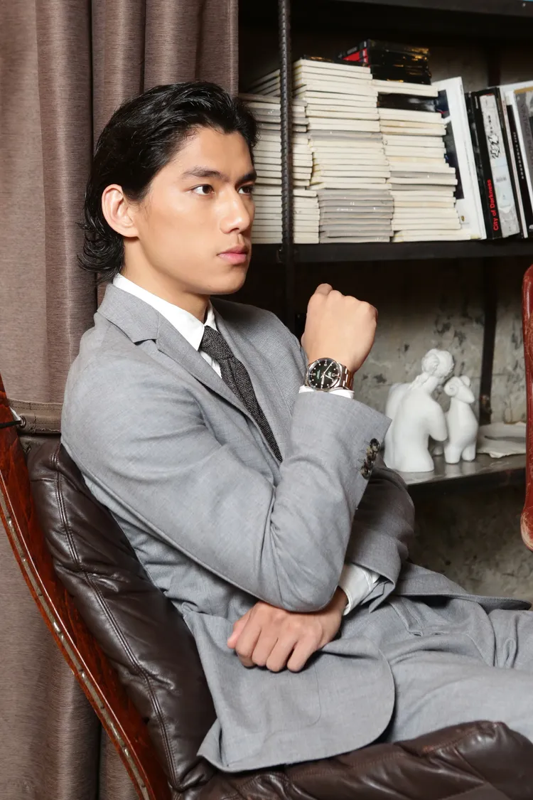 朱軒洋自稱扣除工作與睡覺，每天花最多時間就是在「喝水」。朱世閎攝