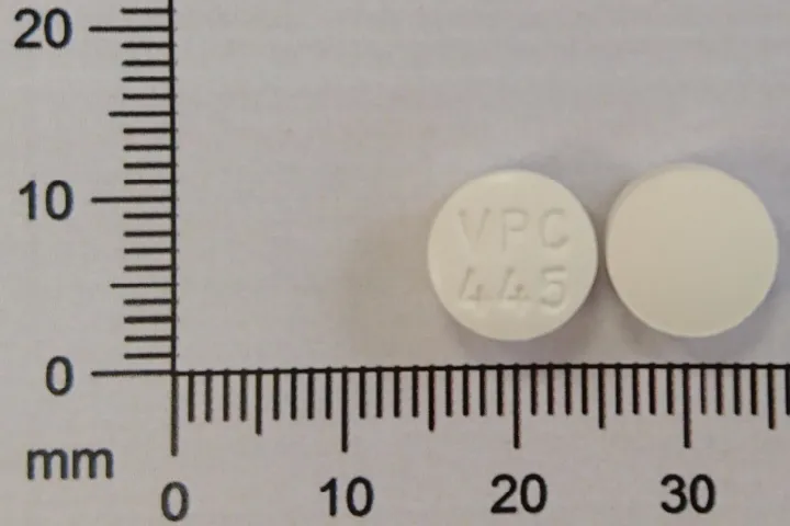 「榮民」氧化鎂錠250毫克外觀。翻攝　食藥署藥品資訊系統