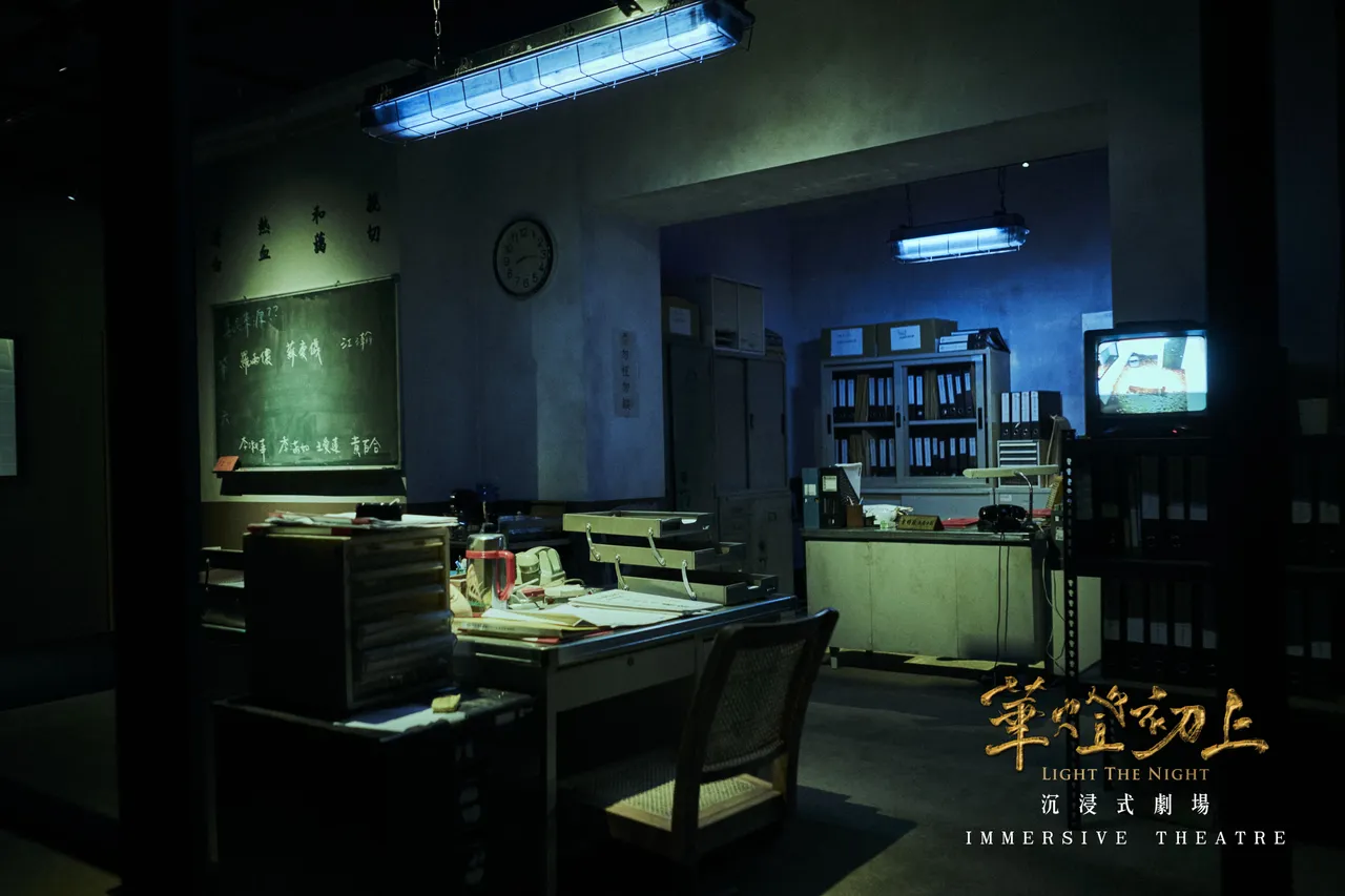 華燈初上沉浸式劇場春節期間1/28至1/29開放打卡專場,可於劇場內自由拍攝。業者提供