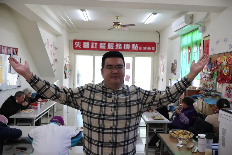 很多政治人物以選票考量不願意經營，未來劉志枰將打破這個思維，要在各鄉鎮建立失智長者關懷據點。黃羿馨攝