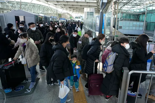 南韓春節515萬輛車返鄉　預估61萬旅客出入仁川機場