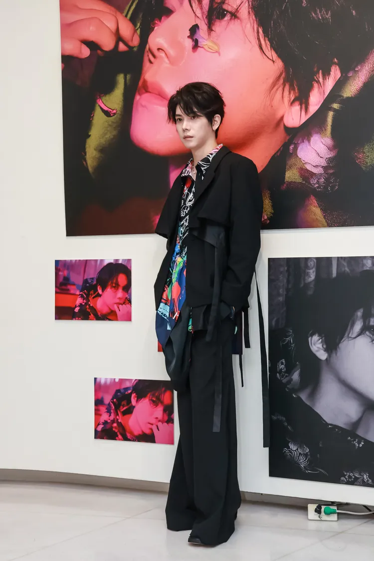 楊宇騰外型帥氣，人氣正旺。趙世平攝