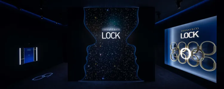 TIFFANY在台北新光三越信義新天地A9館中，為旗下Lock系列珠寶開出1間期間限定快閃店。品牌提供