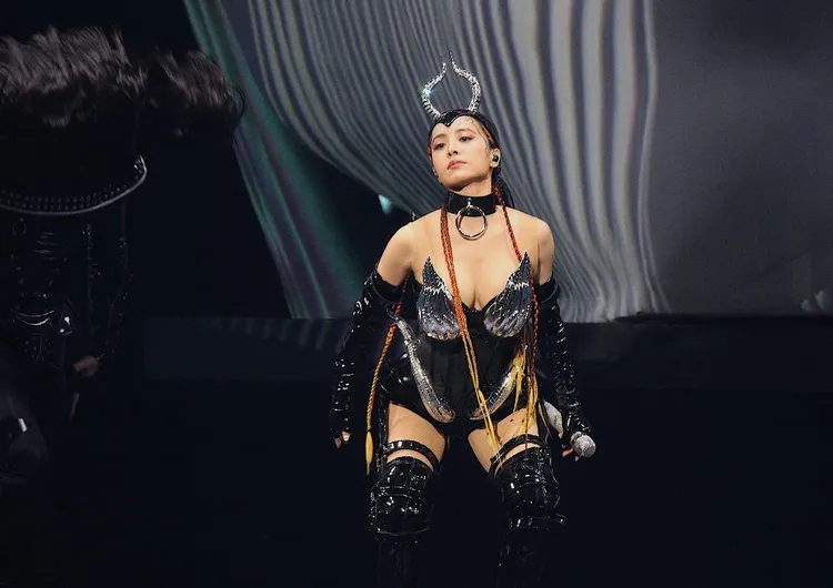 蔡依林演唱會令人目不轉睛。陳明中攝