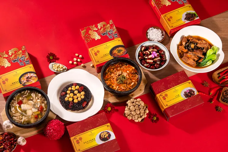 除常溫年菜外，亦推出冷凍年菜。台北遠東香格里拉提供