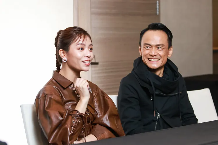 宋芸樺說要筆記陳以文愛情長跑近40年的祕訣。趙世平攝