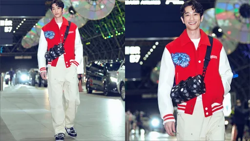 劉以豪把草間彌生聯名系列帥氣穿 飛巴黎等看LV男裝秀