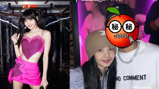 夢幻同框！Lisa甜蜜依偎足球男神　世界級合照讓粉絲暴動