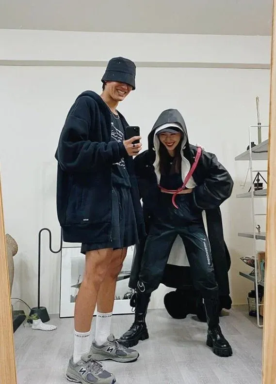 風田(左)和Kimme過去偶爾會放閃。翻攝自ig