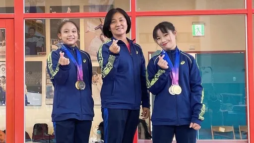光華國中2女生奪高市中運女子體操4金2銀2銅　關鍵只有二個