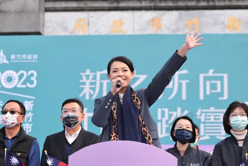 上任首度參加元旦升旗 高虹安許下3願望打造「五安心城市」