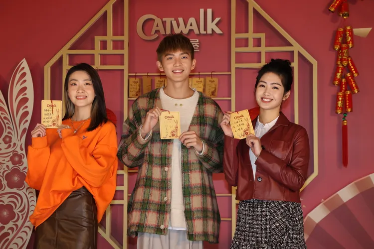 新生代演員胡祖薇（左起）、林輝瑝和雷嘉汭，都期待新的1年在影視作品上有所表現。鄭孟晃攝