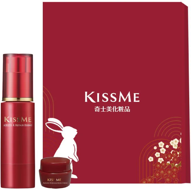 KISS ME逆齡緊顏賦活福袋，特價3999元。業者提供