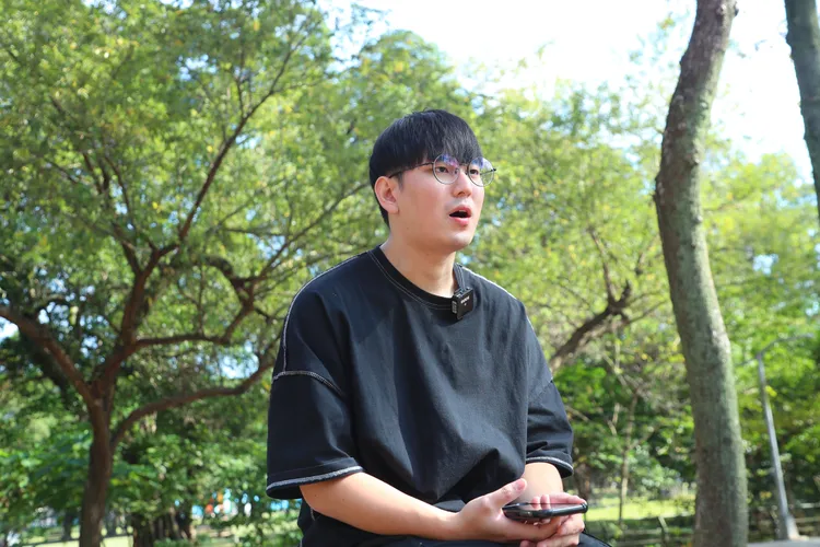 小甜甜老公宋晉賢日前接受《壹蘋》專訪談夫妻問題。資料照片