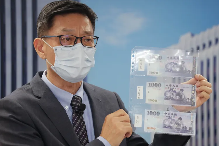 央行發行局局長鄧延達。彭欣偉攝