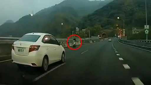 機車騎士逆衝國道內線狂飆　網友傻眼：自殺式神主牌猴子