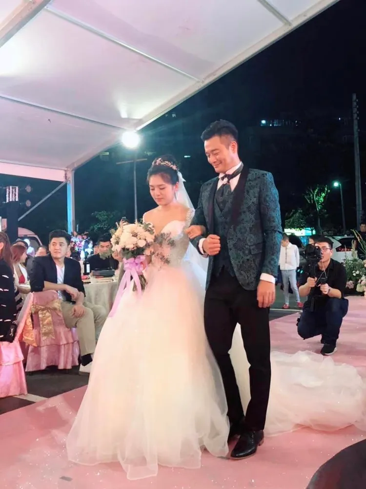 林佑星老婆指定婚禮要辦桌。翻攝林佑星臉書