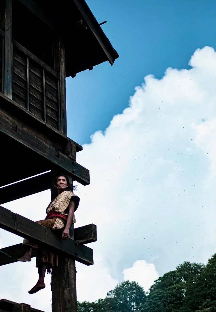 木村拓哉分享年輕織田信長的劇照持續催票。翻攝木村拓哉IG