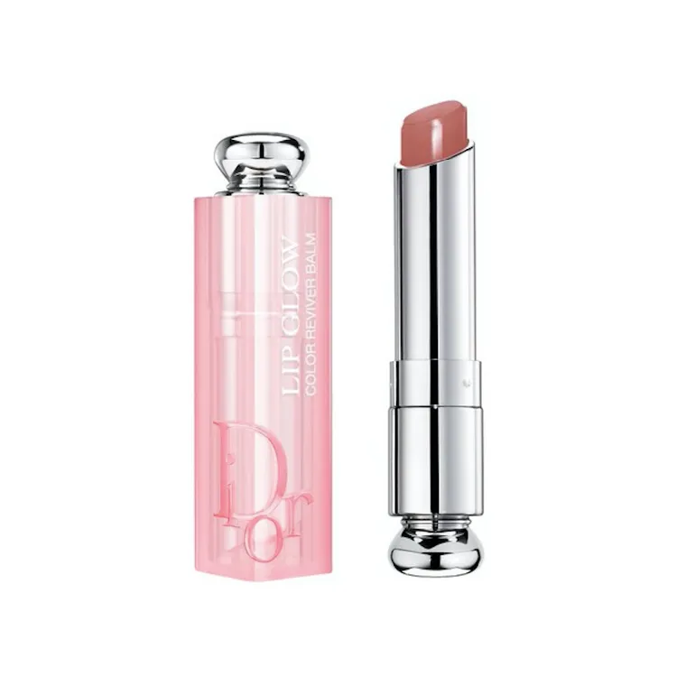 Dior癮誘粉漾潤唇膏#038玫瑰裸，為優雅不敗的乾燥玫瑰色，1350元。品牌提供