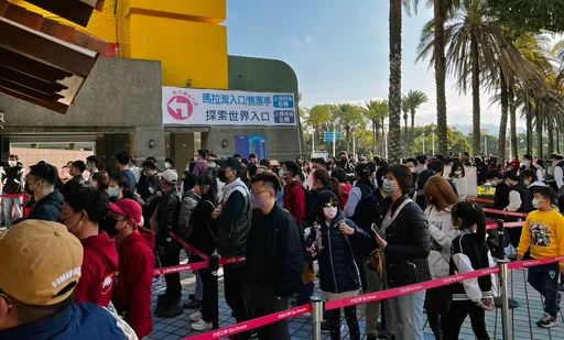 台中麗寶樂園新春開紅盤　遊客數破40萬人、停車場一位難求