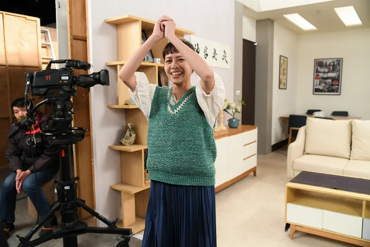 黃姵嘉本土劇處女秀。三立提供