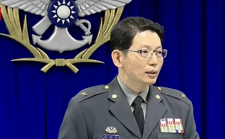 曾任國防部少將發言人的羅紹和。翻攝畫面