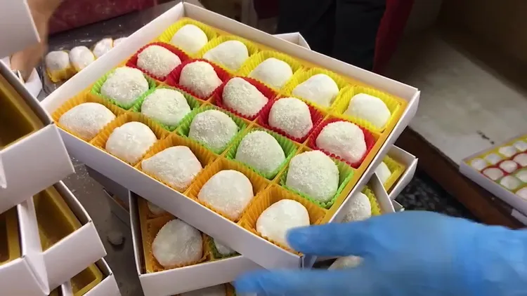 大元麻糬是彰化市知名的伴手禮特產。孫英哲攝