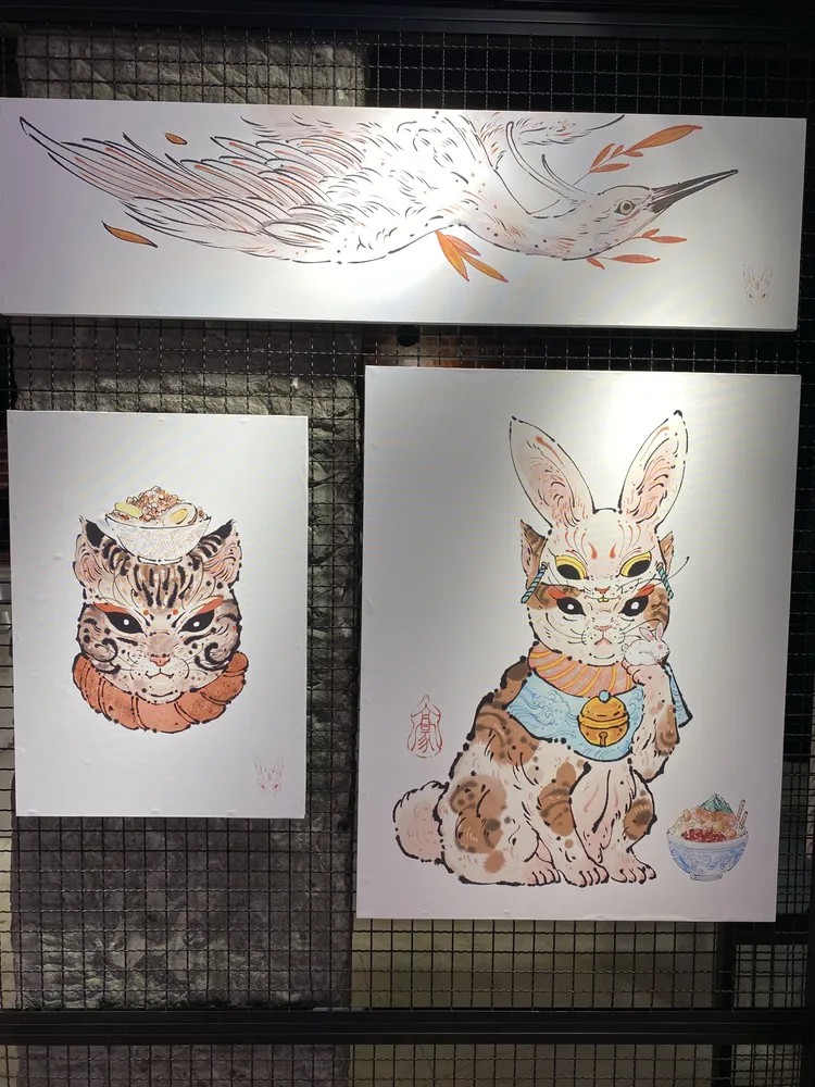 大柴裕豪在聯名錶的構圖中加入許多台灣在地元素，例如滷肉飯等。林哲良攝