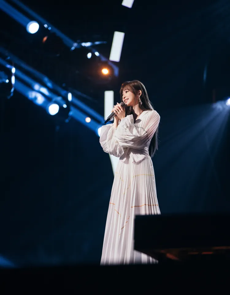 王心凌跨年表演，掀起回憶殺。天晴娛樂提供