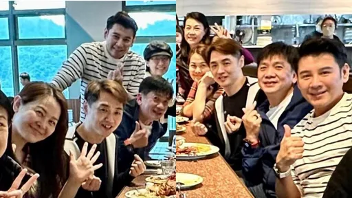 宋逸民夫婦表情變了!教友曝聚會合照 力挺「安穩度過風暴」