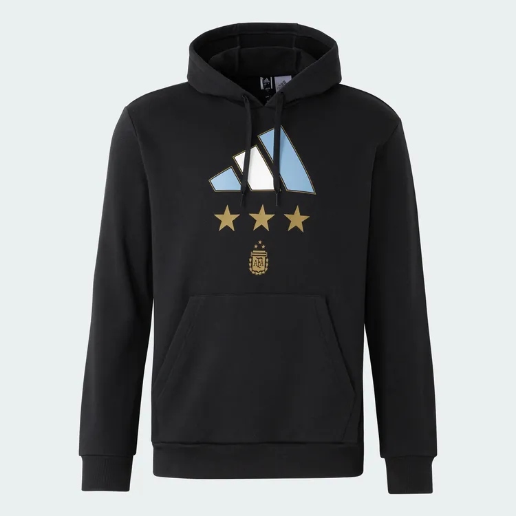 阿根廷隊冠軍三星系列連帽T恤，預計在1月中旬上架，2690元。品牌提供