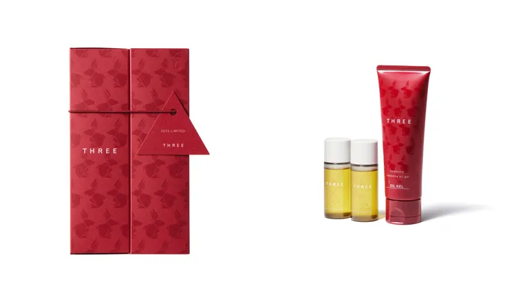 平衡潔膚組兔年限定版的包裝，以日本文化中的ORIGAMI摺紙藝術為發想。品牌提供