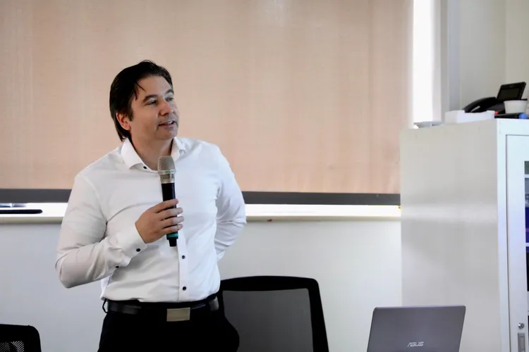 梅約醫學中心Dr. Beltran經驗分享。北榮提供