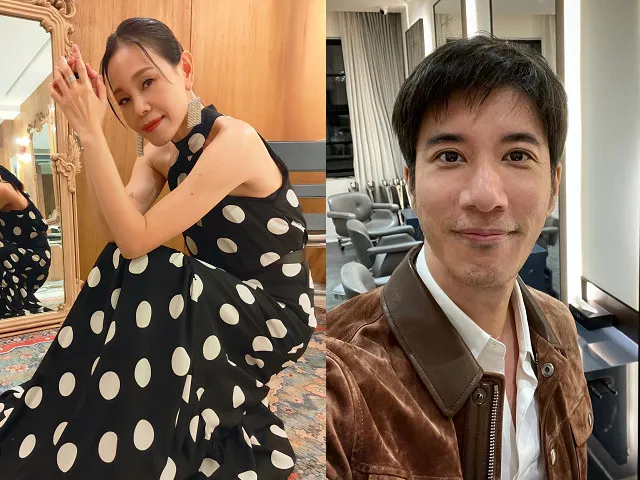 王力宏（右）、彭佳慧是金牛座知名藝人，4、5月後運勢大好。翻攝王力宏臉書、彭佳慧臉書