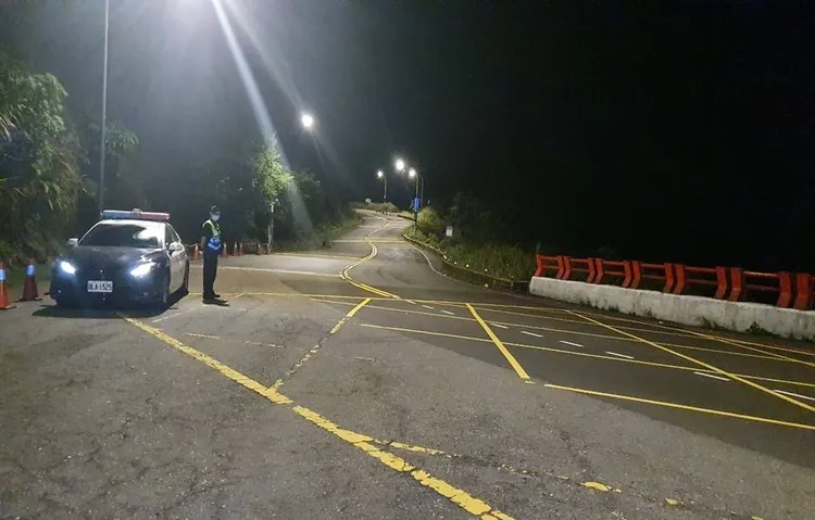 北市警說，視情況實施彈性交通管制。翻攝畫面